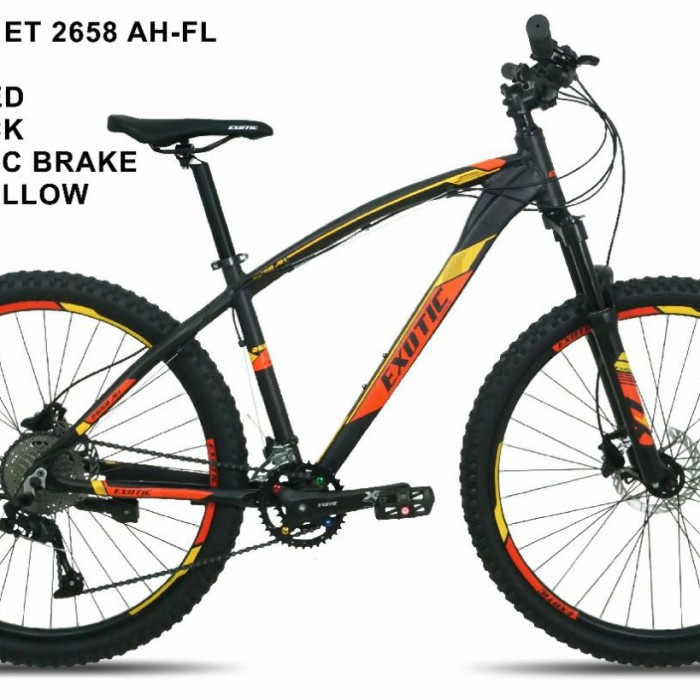 sepeda gunung MTB 27.5 " ALLOY 2658 AH/FL EXOTIC