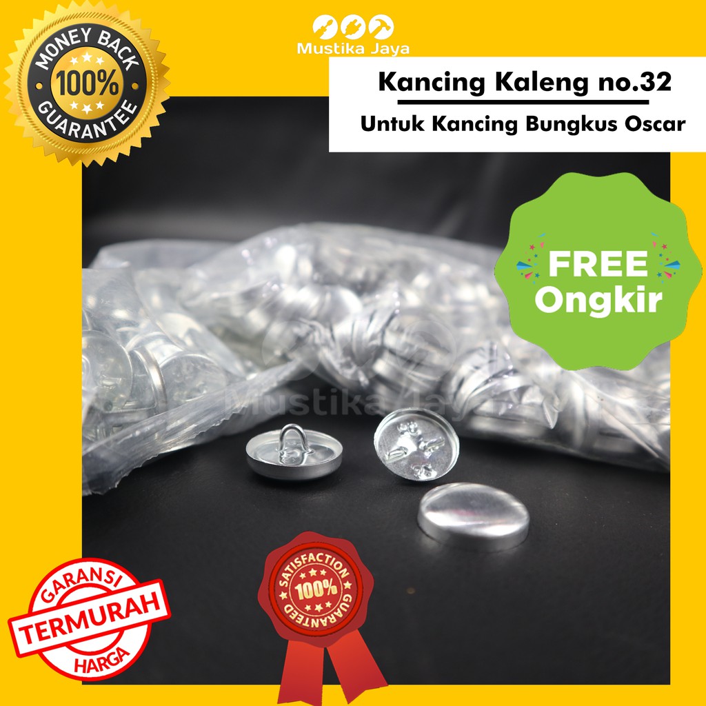 Kancing Kaleng no 32 (Untuk kancing bungkus oscar)