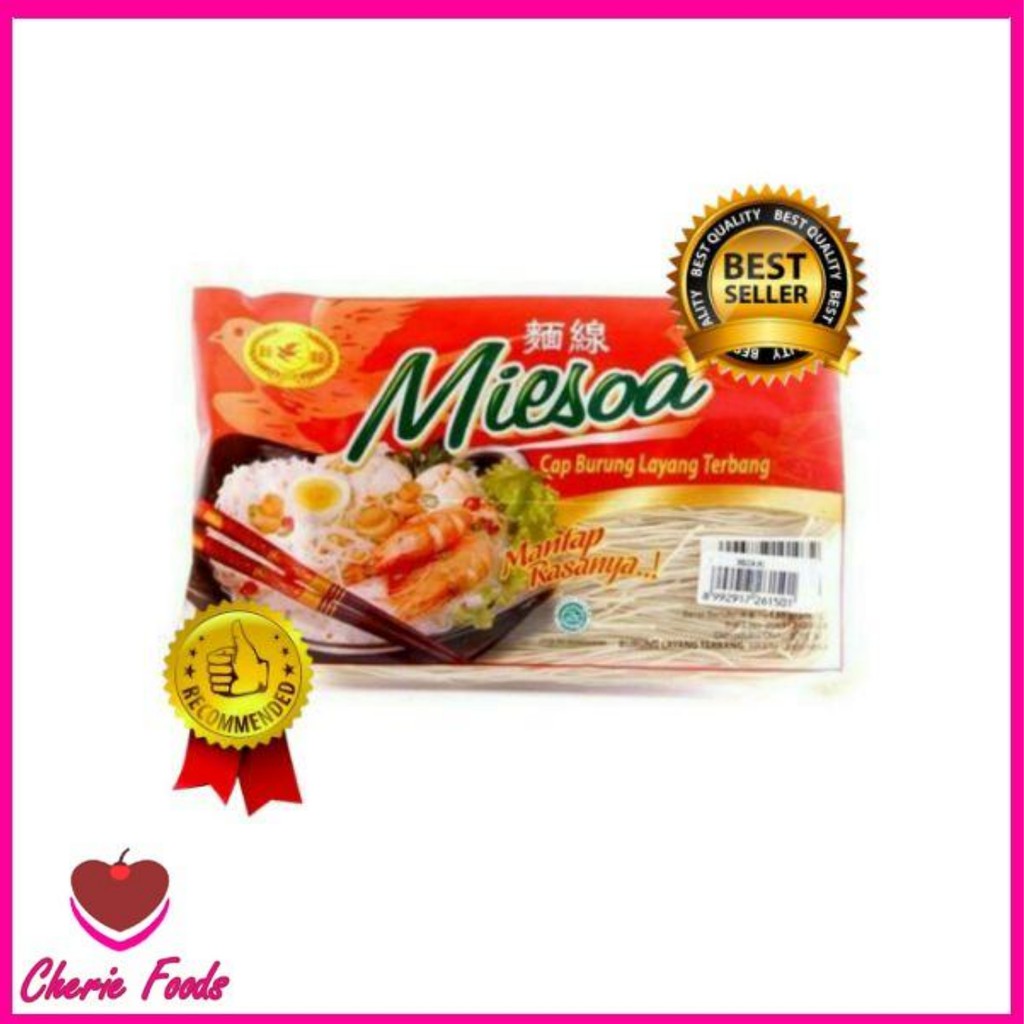 

Misoa Cap Burung Layang Terbang 350gr / Mie Kering Original / satuan