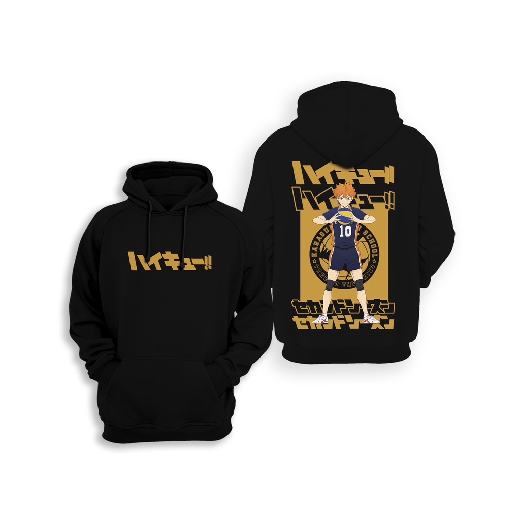 SWEATER JAKET HOODIE ANIME MANGA JEPANG ANIME HINATA SHOYO HAIKYU ICS KARASUNO