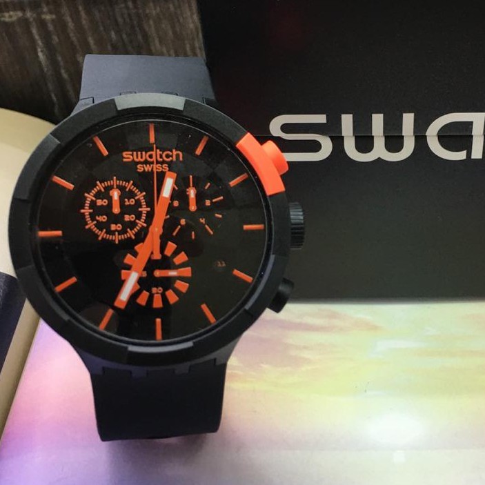 Jual JAM TANGAN UNISEX SWATCH SB02B402 CHECKPOINT RED GARANSI RESMI 2THN  ORIGINAL Indonesia|Shopee Indonesia