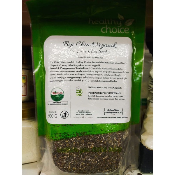 

Biji chia seeds organik 500gr