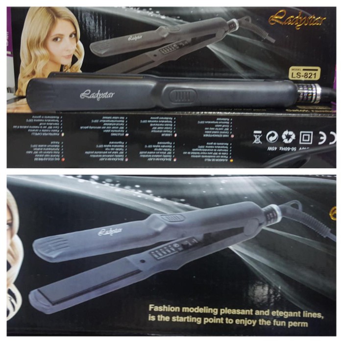 Catokan Rambut LS - 821 hair iron , catokan multifungsi 01-044-cls