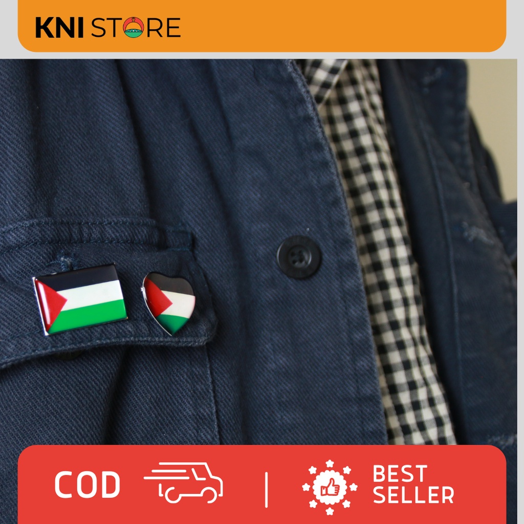 Pin Bendera Palestina