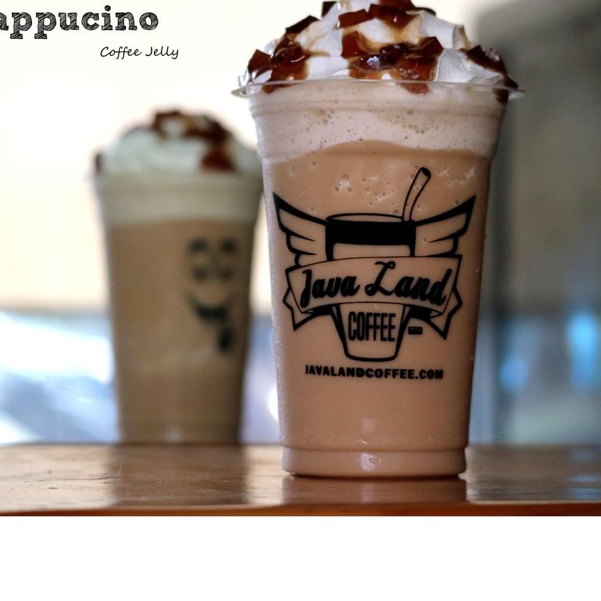 

T5D➤ Bubuk Minuman Bubble Powder Drink ice blended rasa Cappucino kopi ORIGINAL Javaland 1kg Oke Pri