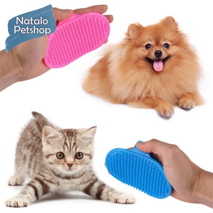 Sikat Mandi Hewan / Kucing / Anjing / Kelinci / Kuda / Pet Bath Brush