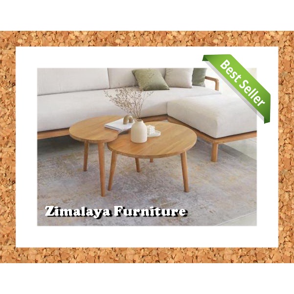 TERBARU  Meja Tamu Minimalis Jati Model Retro Meja Shabby