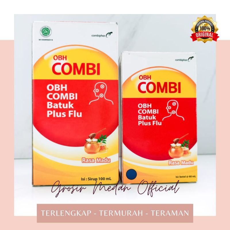 OBAT BATUK PILEK DEMAM OBH COMBI BATUK PLUS FLU ORI