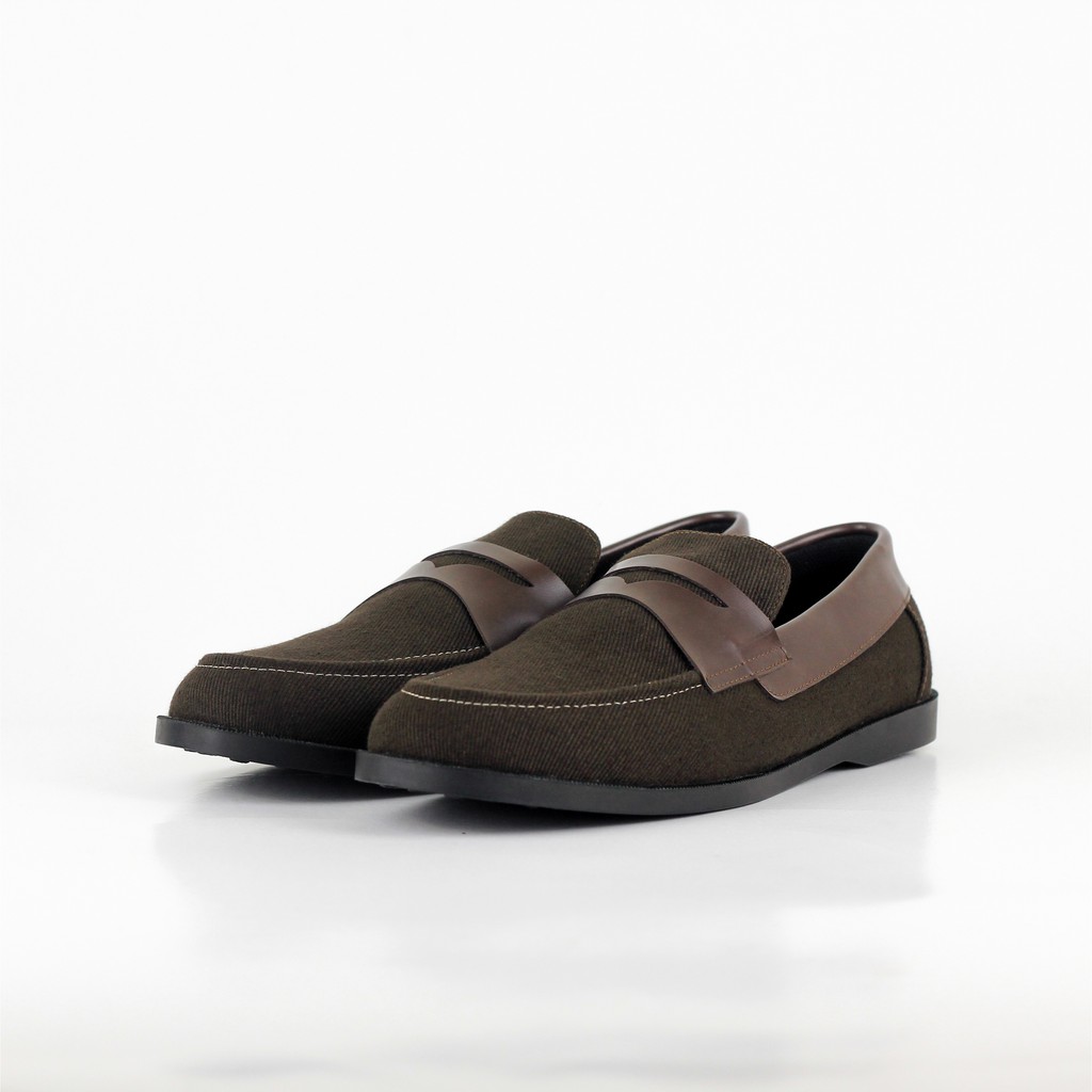 ELVRA Footwear - Sepatu Pria Sepatu Loafers Sepatu Kasual Casual Sepatu Kanvas Canvas - Flow Series