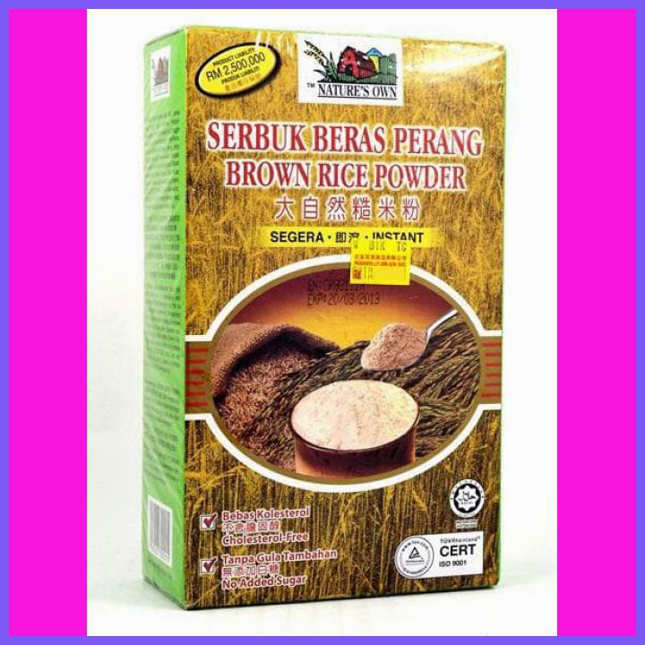 

SERBUK BERAS PERANG BROWN RICE POWDER