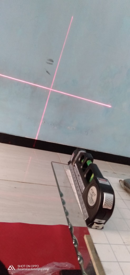 Fixit Laser Line Levelpro3 Kombinasi Meteran Laser Waterpass