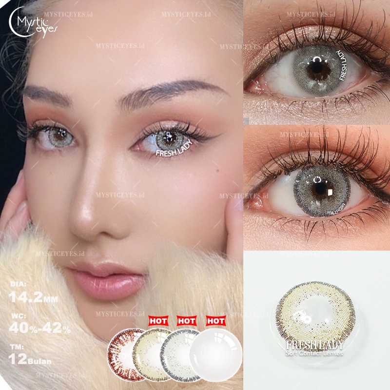 [✅COD] MYSTICEYES SOFTLENS BEESWAX SUPERNATURAL SERI 14MM- 14.5MM (NORMAL)