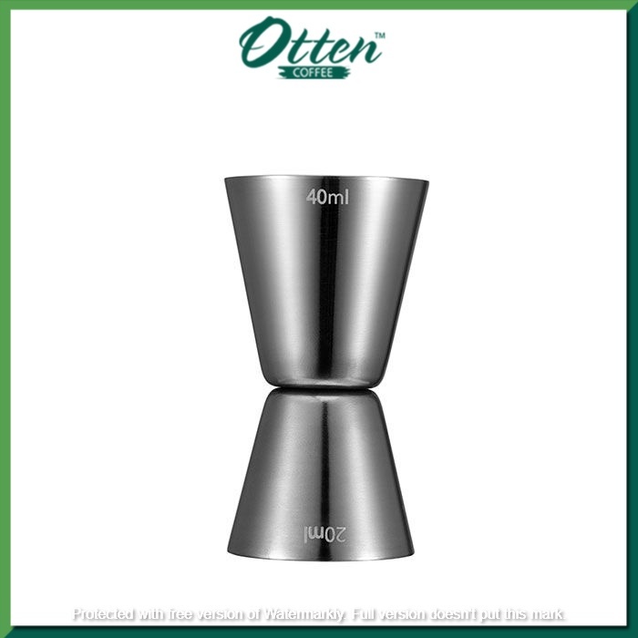 Otten - Cocktail Jigger Alat Takar 20/40ml (Stainless Steel)