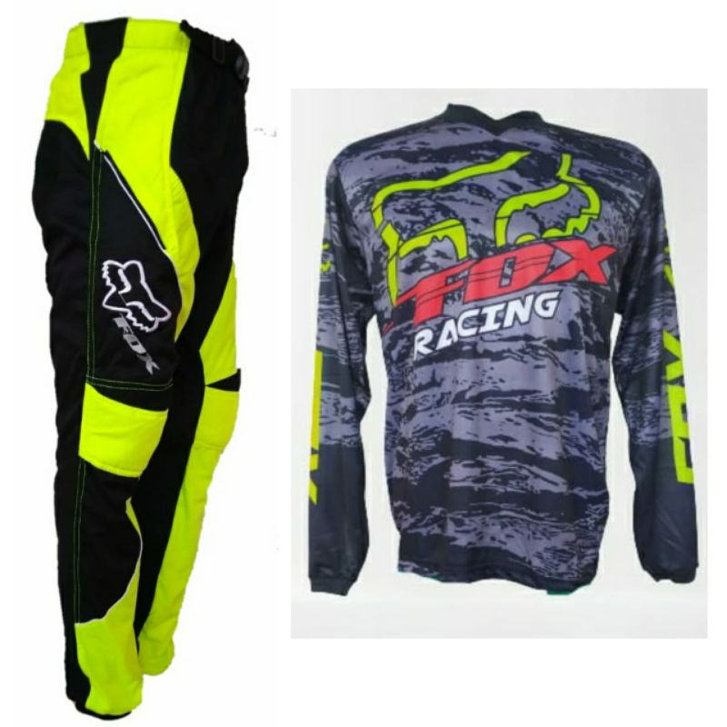 Spbk Jersey Abu Set Jerset Setelan Trail Cross Sepeda Downhill MTB Adventure