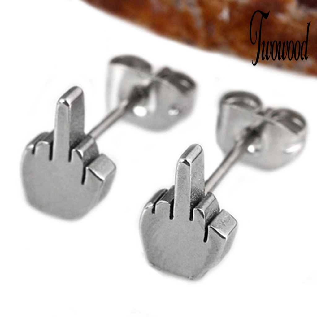 Anting Stud Bahan Stainless Steel Anti Karat Dan Alergi