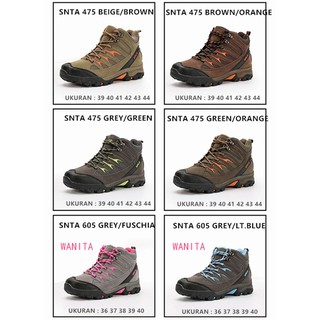 Sepatu Gunung Hiking Snta 475 Series Boots Camping Pria Wanita