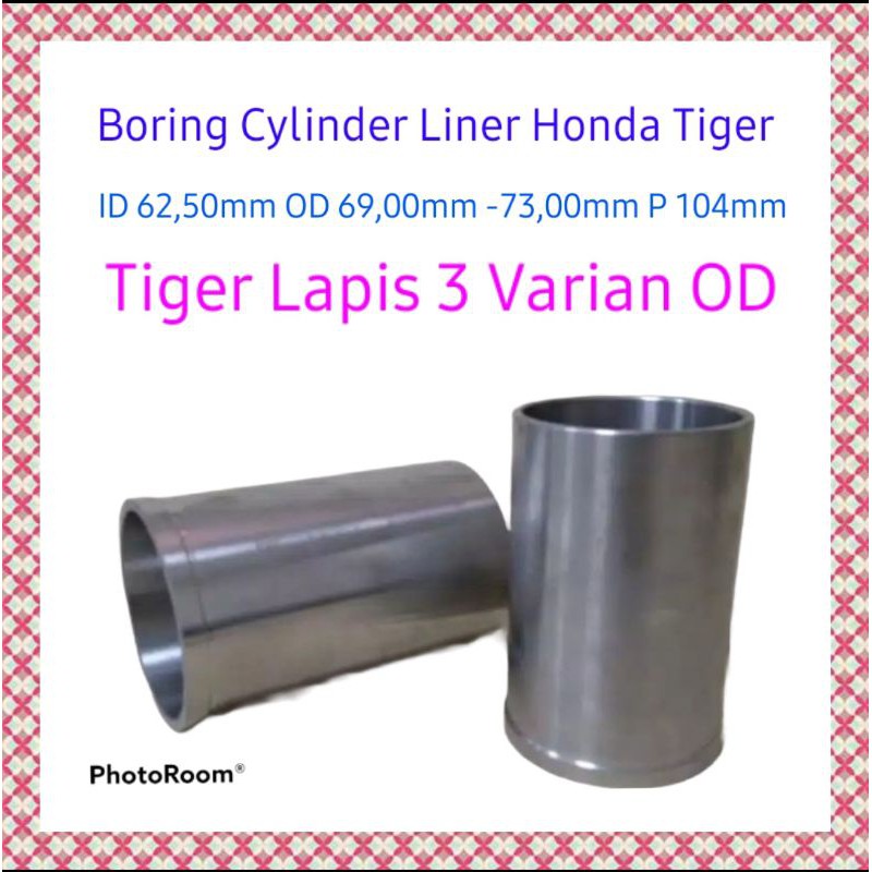 Tiger lapis Std/Tiger 70/Tiger 71//Tiger 72/Tiger 73Boring Cylinder Liner Honda Tiger