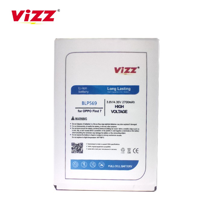 Vizz Baterai FIND 7 FIND 7A BLP569 Original BATRE