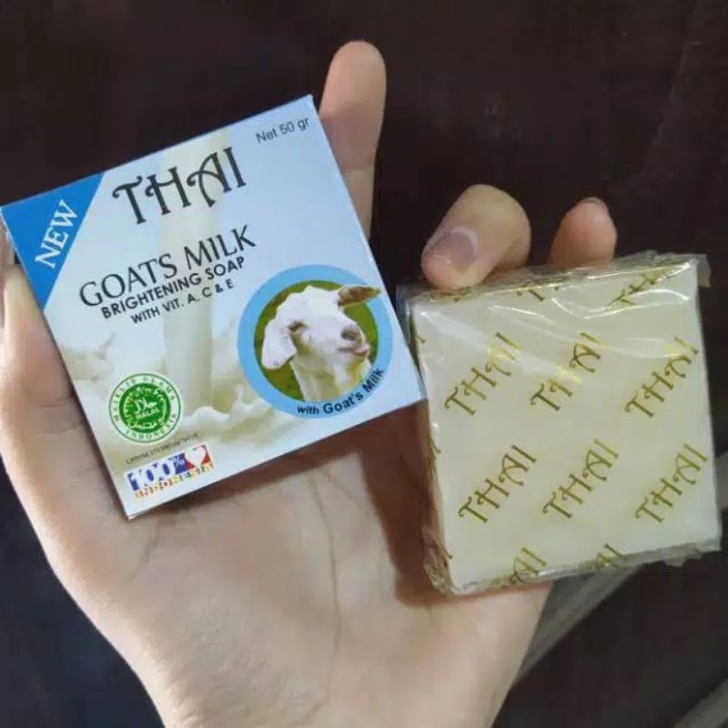 Thai Goats Milk Soap 50gr - Sabun Susu Kambing BPOM