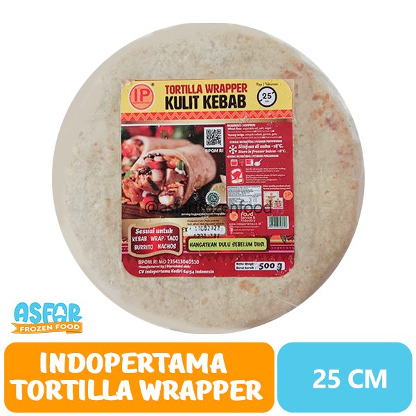 

Indopertama Tortilla Wrapper Kecil 25 Cm