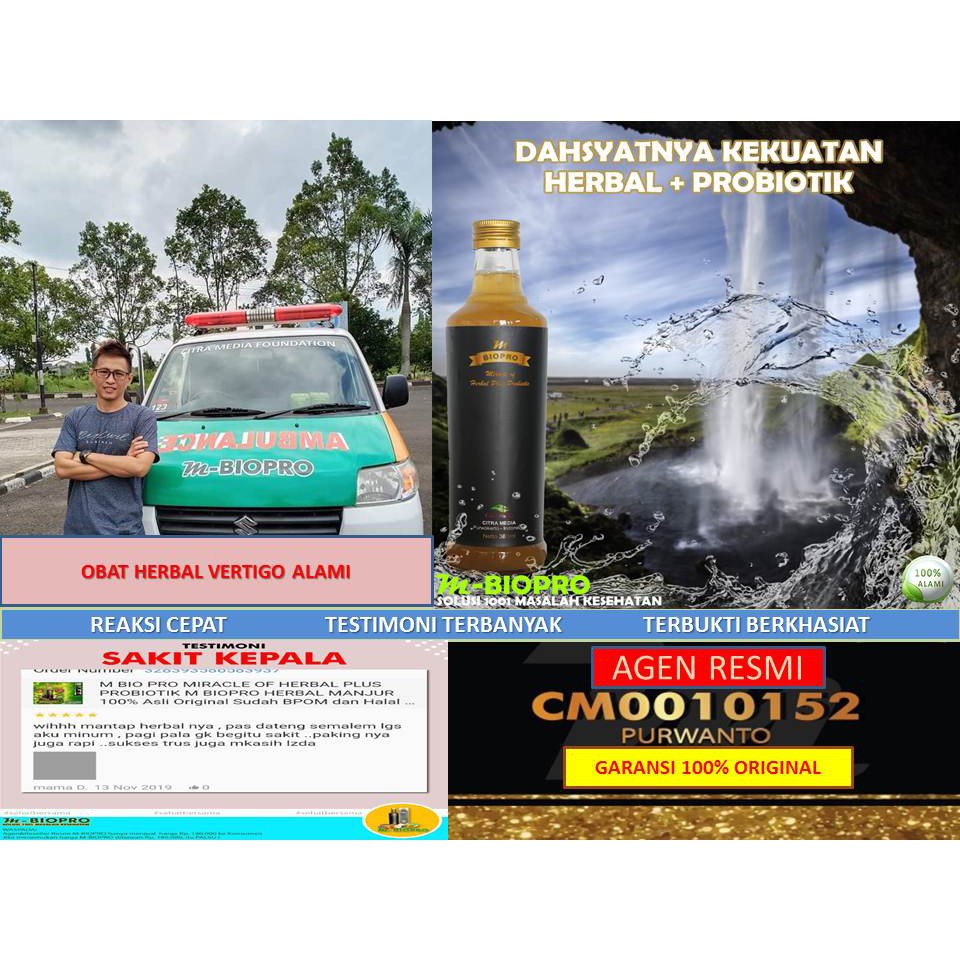 TERBUKTI Obat Vertigo Adalah M BIOPRO | Obat Vertigo Ampuh M BIO PRO | Obat Vertigo Di Apotik