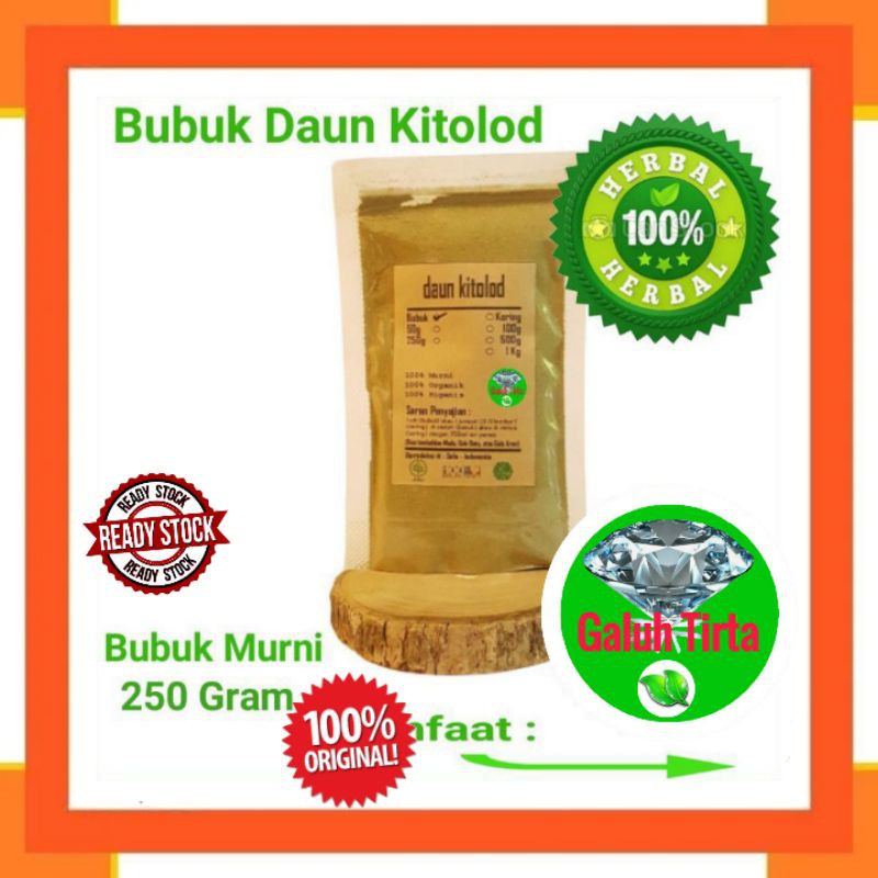 

DAUN KITOLOD KEMBANG JANGAR BUBUK 250 GRAM - ISOTOMA LONGIFLORA