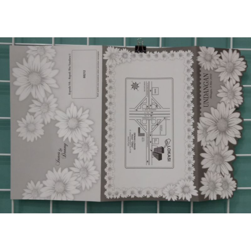 UNDANGAN 88212 ERBA 1.100/pcs minim 1pack (100pcs)