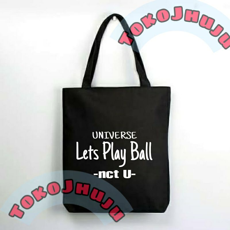 Totebag Zipper / Tas Resleting NCT U MV universe Lets Play Ball