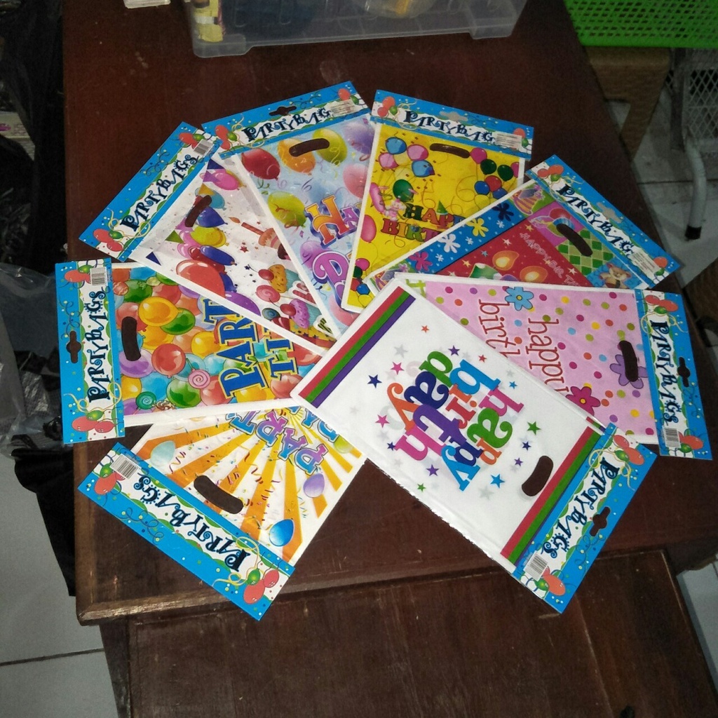 

OPP PLASTIK SNACK BINGKISAN SOUVENIR ULANG TAHUN ULTAH PARTY BIRTHDAY