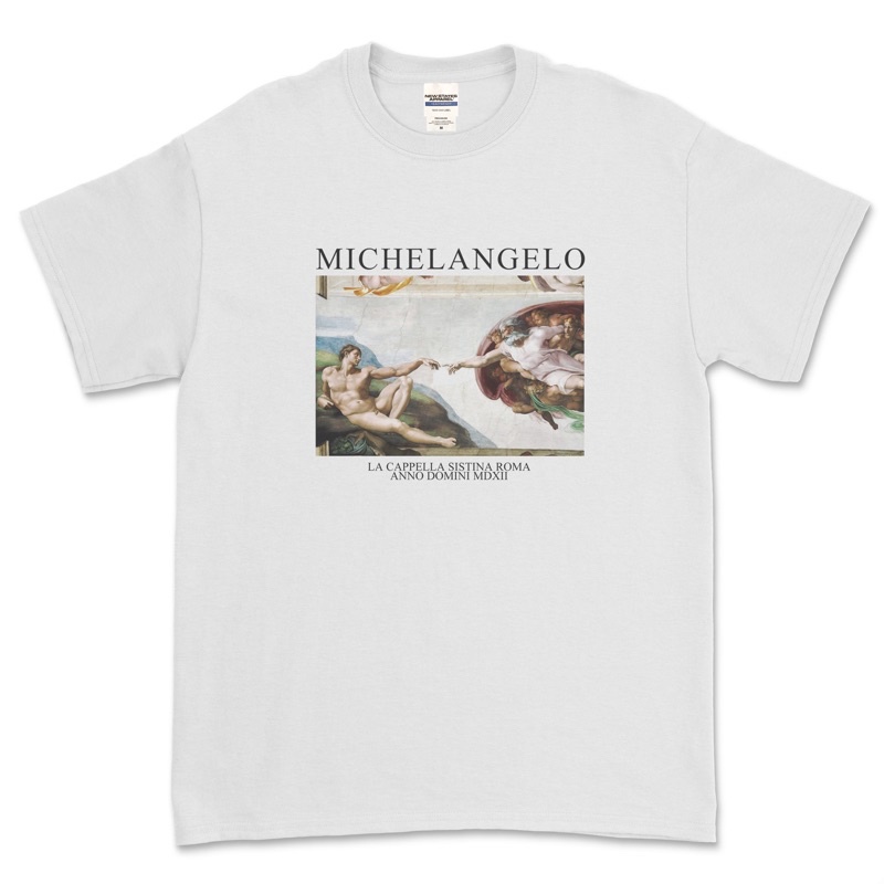 MICHELANGELO - THE CREATION OF ADAM T-SHIRT