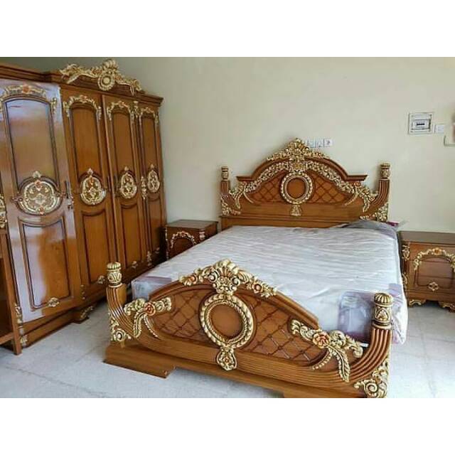 Kamar Set Kamar Set Jati Kamar Set Ukir Kamar Set Mewah Kamarset Minimalis Shopee Indonesia