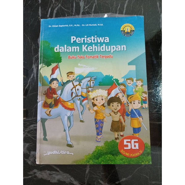BUKU CETAK BEKAS (BUKU TEKS TEMATIK TERPADU UNTUK KLS 5A,B,C,D,E,F,G,H,I