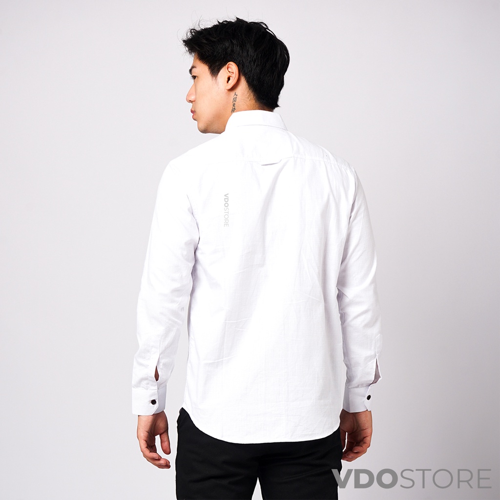 KEMEJA PRIA PUTIH BASIC LENGAN PANJANG BAJU DEWASA POLOS PREMIUM KEMEJA KERJA TEBAL M L XL WHITE SHIRT KEMEJA KANTOR FORMAL SANTAI CASUAL SEMI KASUAL VIRAL MURAH KATUN KUALITAS