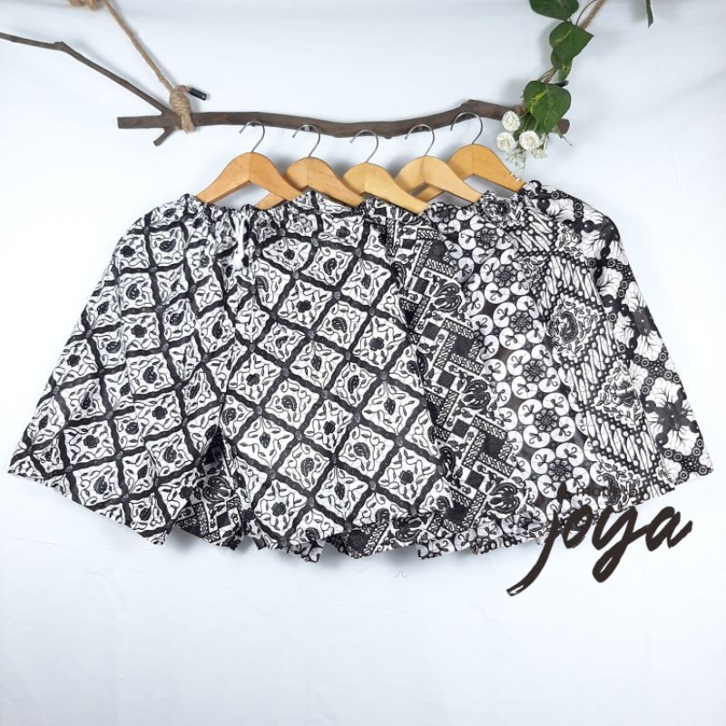Celana Pendek Batik Jogja (Reguler - Super Jumbo)