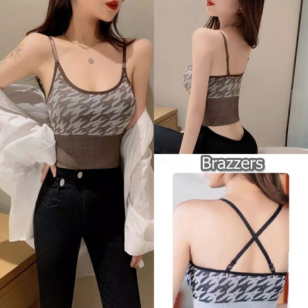 Bra Tanktop Bh Sport Tank top Push Up Gym Fitness Fashion Wanita Anak Remaja Perempuan Cewek Sexy Wi