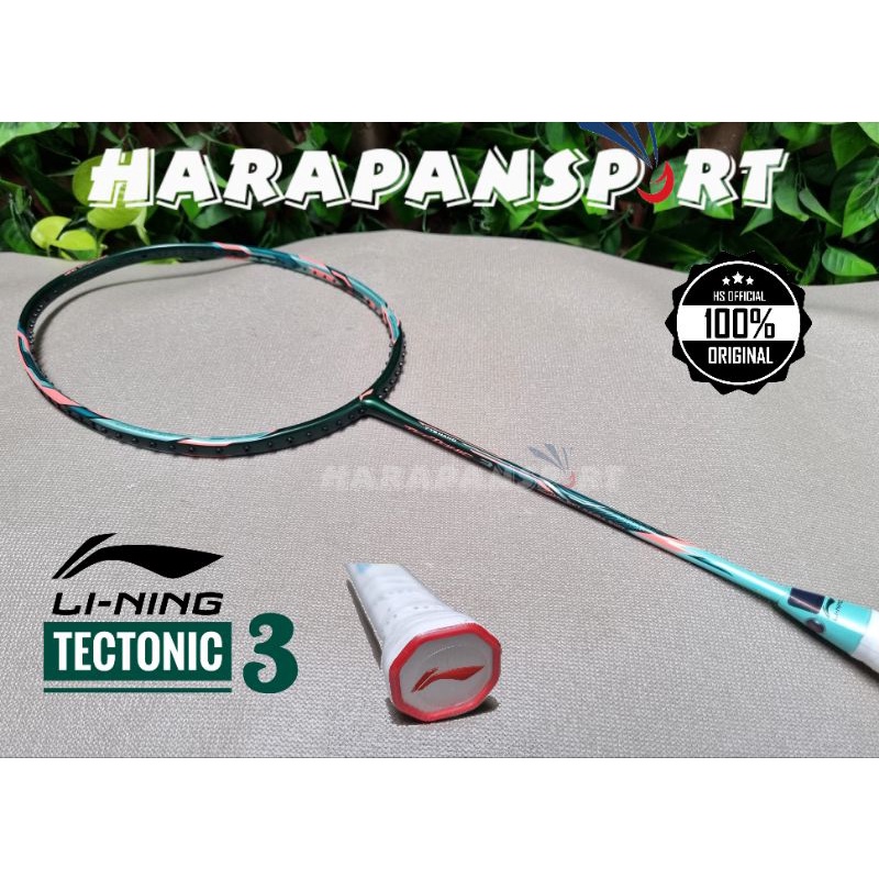RAKET BADMINTON LINING TECTONIC 3 NEW ORIGINAL 100%