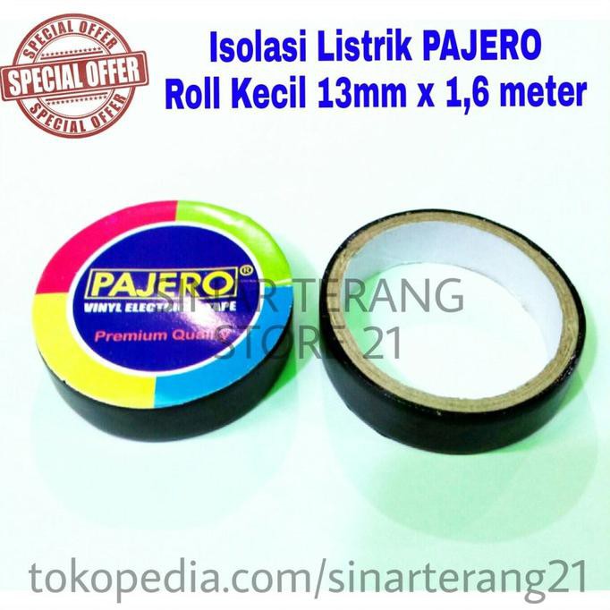 

Isolasi Listrik Kecil 13 Mm X 1,6M Hitam Pajero Solasi Kabel Nfr Murah Sin-Ter51 Diminati Banget