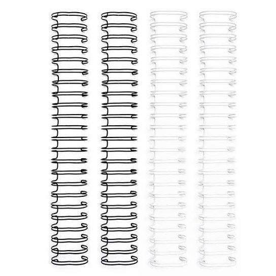 

%$%$%$%$] We R memory keepers Cinch binding wires-Black&white