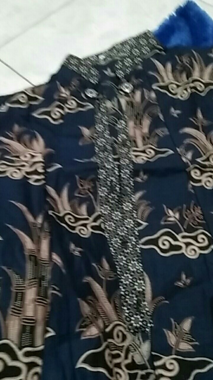 Batik Wanita Asj Sa Hrb026 Kenongo Kemeja Tosca Pendek