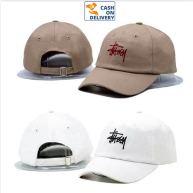 Topi Stussy Bordir Timbul Unisex Ring Besi Remaja Dewasa Kualitas Distro Premium