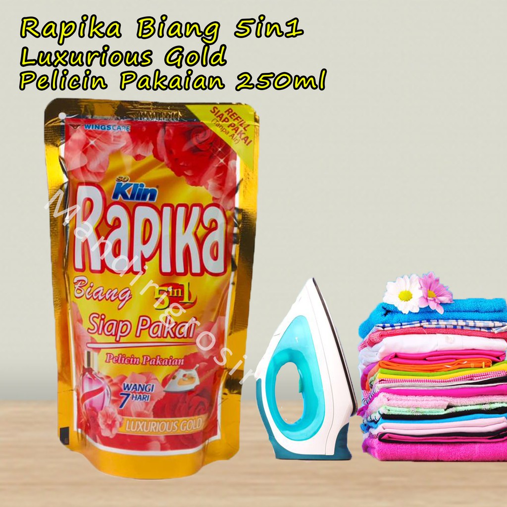 Pelicin Pakaian *Rapika Biang 5in1 * Luxurious Gold * 250ml