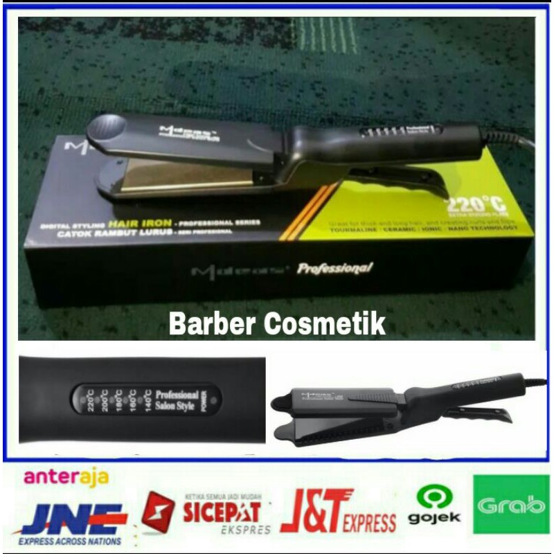 catok catokan rambut mideas f 202 catok salon rambut