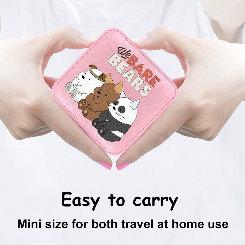 We Bare Bears 20,000mah cute mini charging treasure cartoon portable Mini powerbank Power Bank