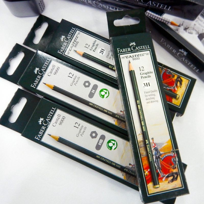 

Pensil Faber Castell satuan (Per 1pcs) 3B, 5B, 6B, 7B, 8B, H, 2H