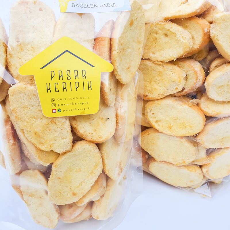 

Pasar Keripik Bagelen Jadul (Roti Butter Manis Kering) size Besar