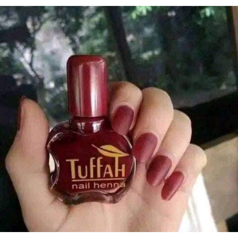 tuffah nail henna