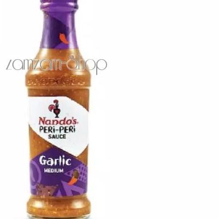 

Terbatas - Nandos Peri Peri Sauce - Saus Sambal Nando'S Garlic Medium 125Gr