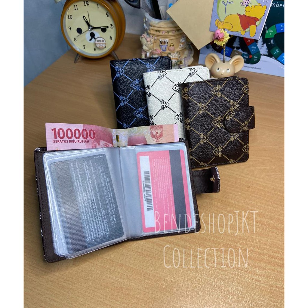 DOMPET KARTU MOTIF BATIK DAN UANG KERTAS PREMIUM WANITA  TEMPAT KARTU CARD