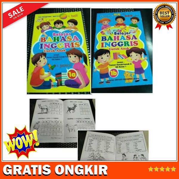 BUKU ANAK BAHASA INGGRIS UNTUK TK/SD KELAS 1
