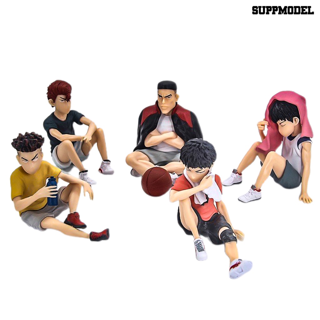 5pcs Mainan Action Figure Model Anime Slam Dunk Untuk Dekorasi Rumah